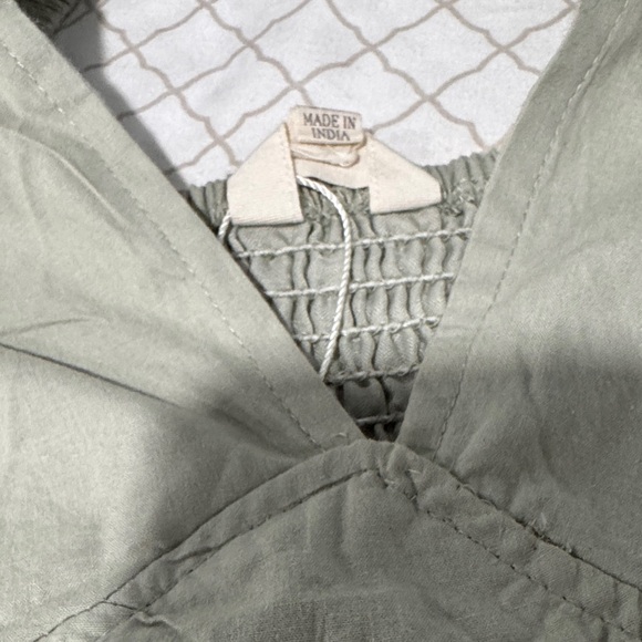 Elegant Olive Green Maxi Dress - Picture 9 of 9